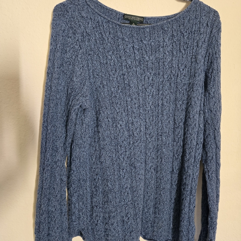 Ralph Lauren blue sweater size XL